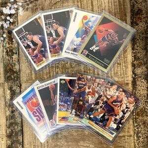 Lot of 9 Early 90s Phoenix Suns Basketball Trading Cards Barkley Johnson Dumas